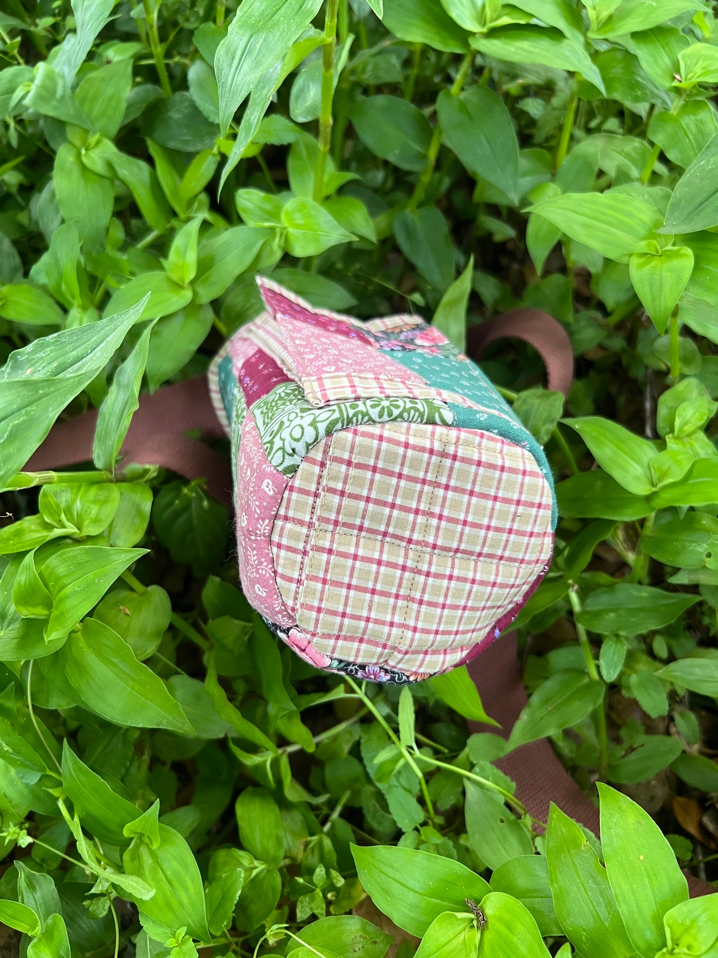 Water Bottle Sling: SUMMER PATCHWORK