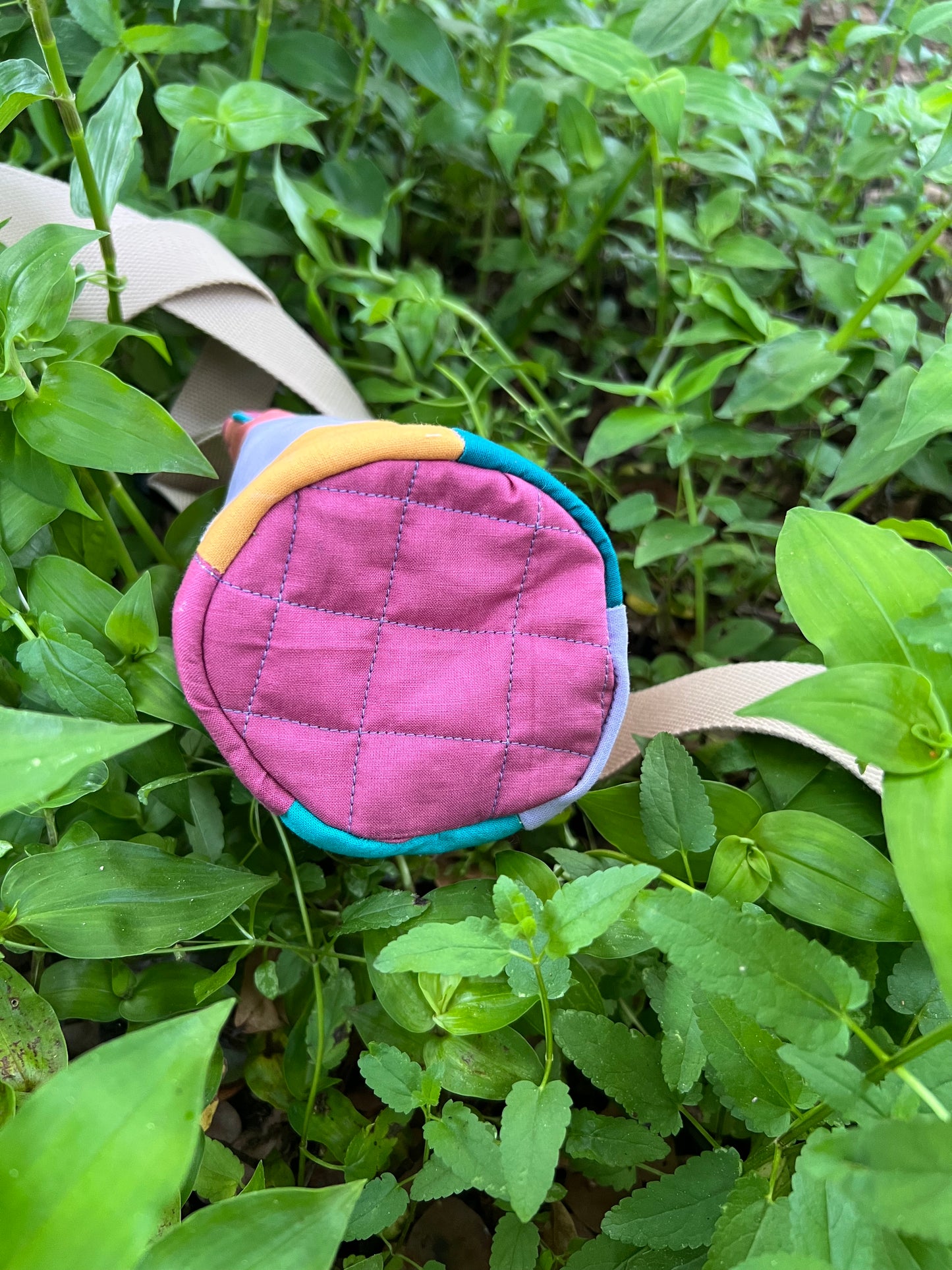 Water Bottle Sling: COLOR BLOCK SPRING