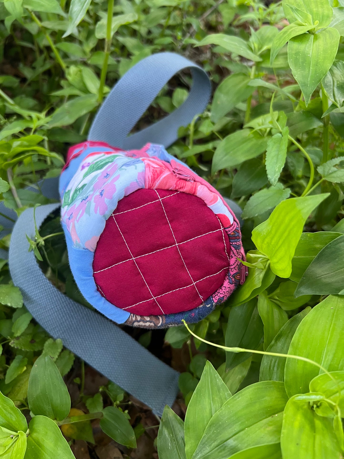 Water Bottle Sling: BERRY PATCHWORK