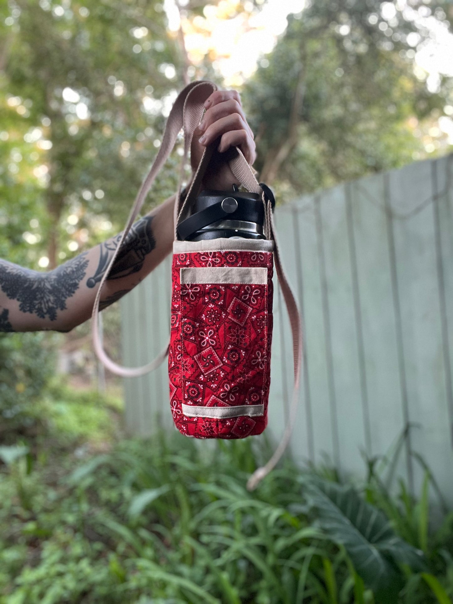 Water Bottle Sling: BANDANA