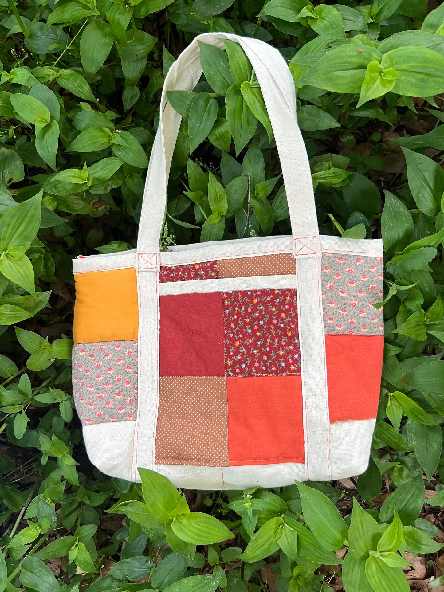 Mini Puffy Tote: SUNSET