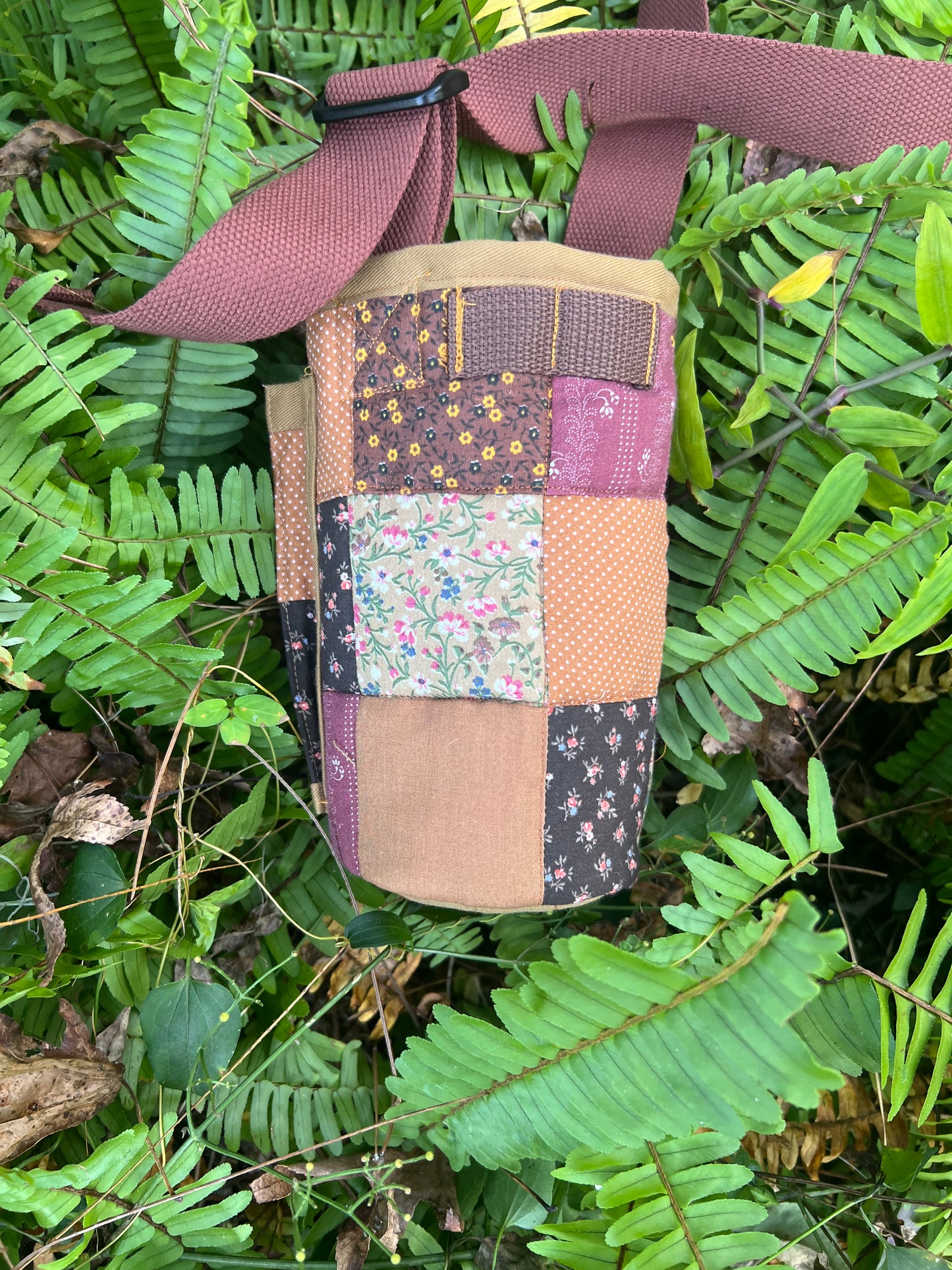 Water Bottle Sling: BROWN