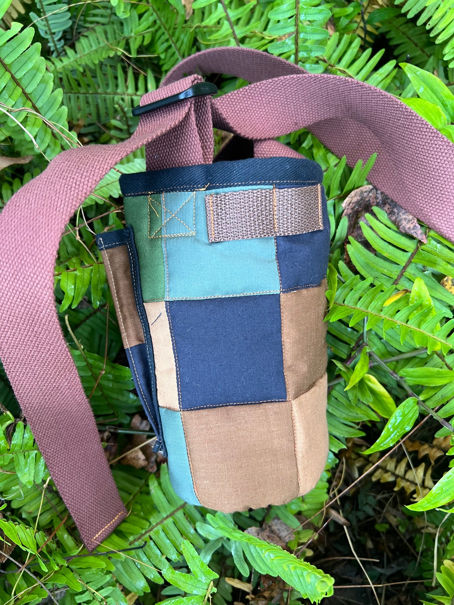 Water Bottle Sling: EARTH TONES