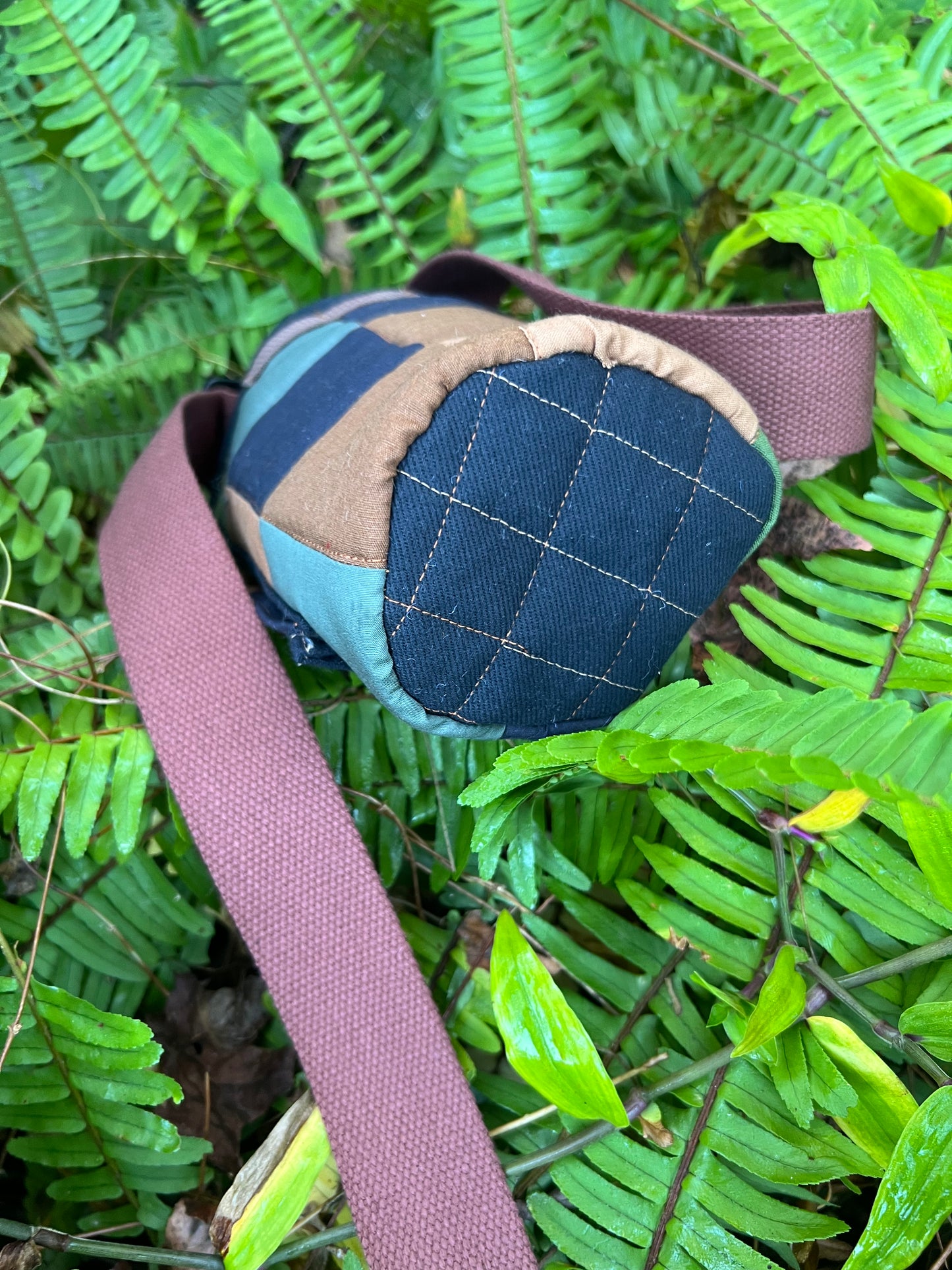 Water Bottle Sling: EARTH TONES