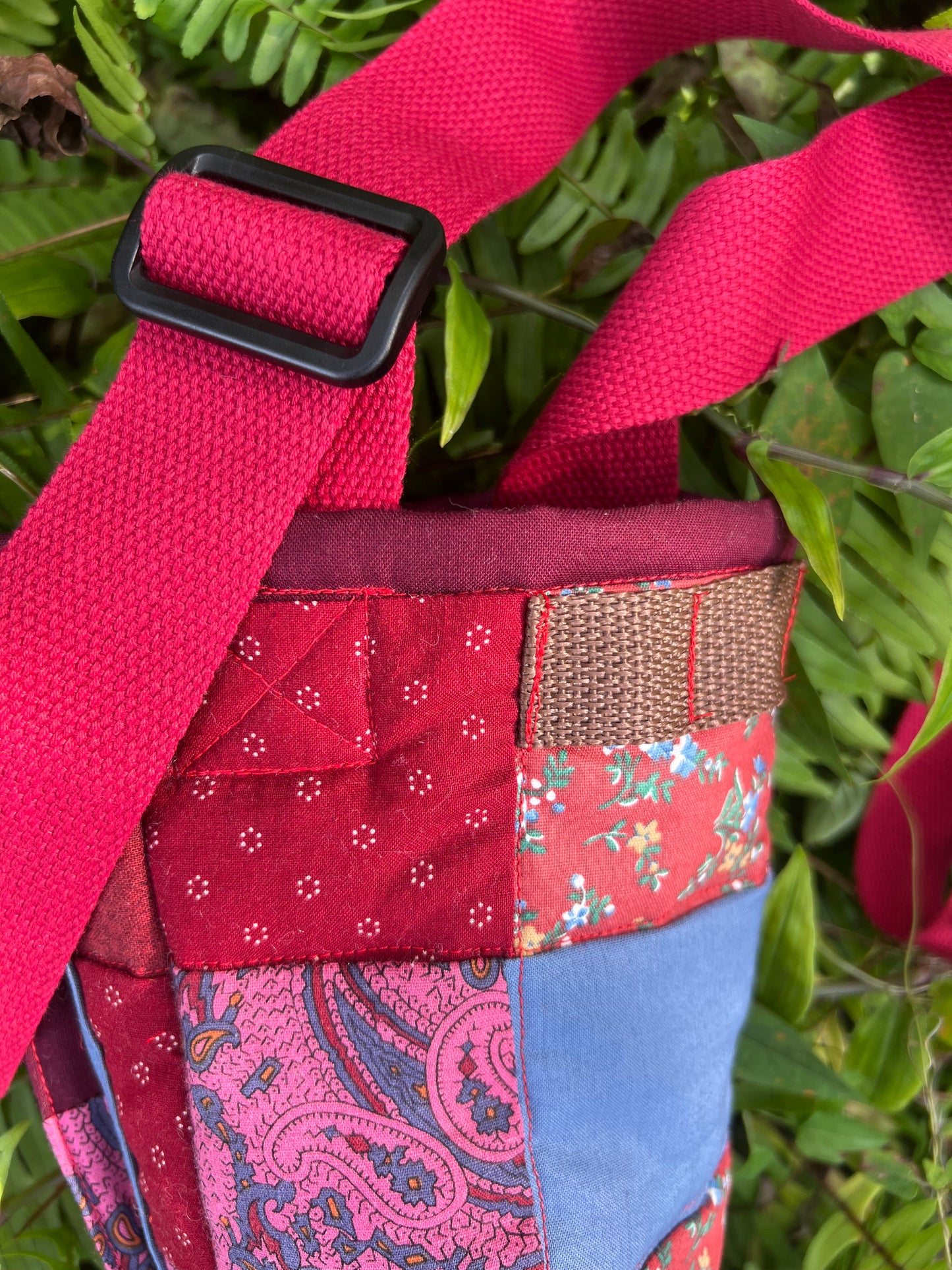 Water Bottle Sling: BERRY