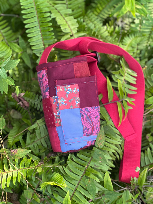 Water Bottle Sling: BERRY